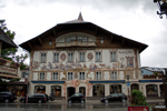 Painted buildings in Oberammergau