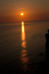 Sunset photos, Beachy Head, Sussex